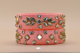 Amivie Regal Stone Thread Bangle – Model 02