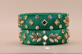 Amivie Regal Stone Thread Bangle – Model 02