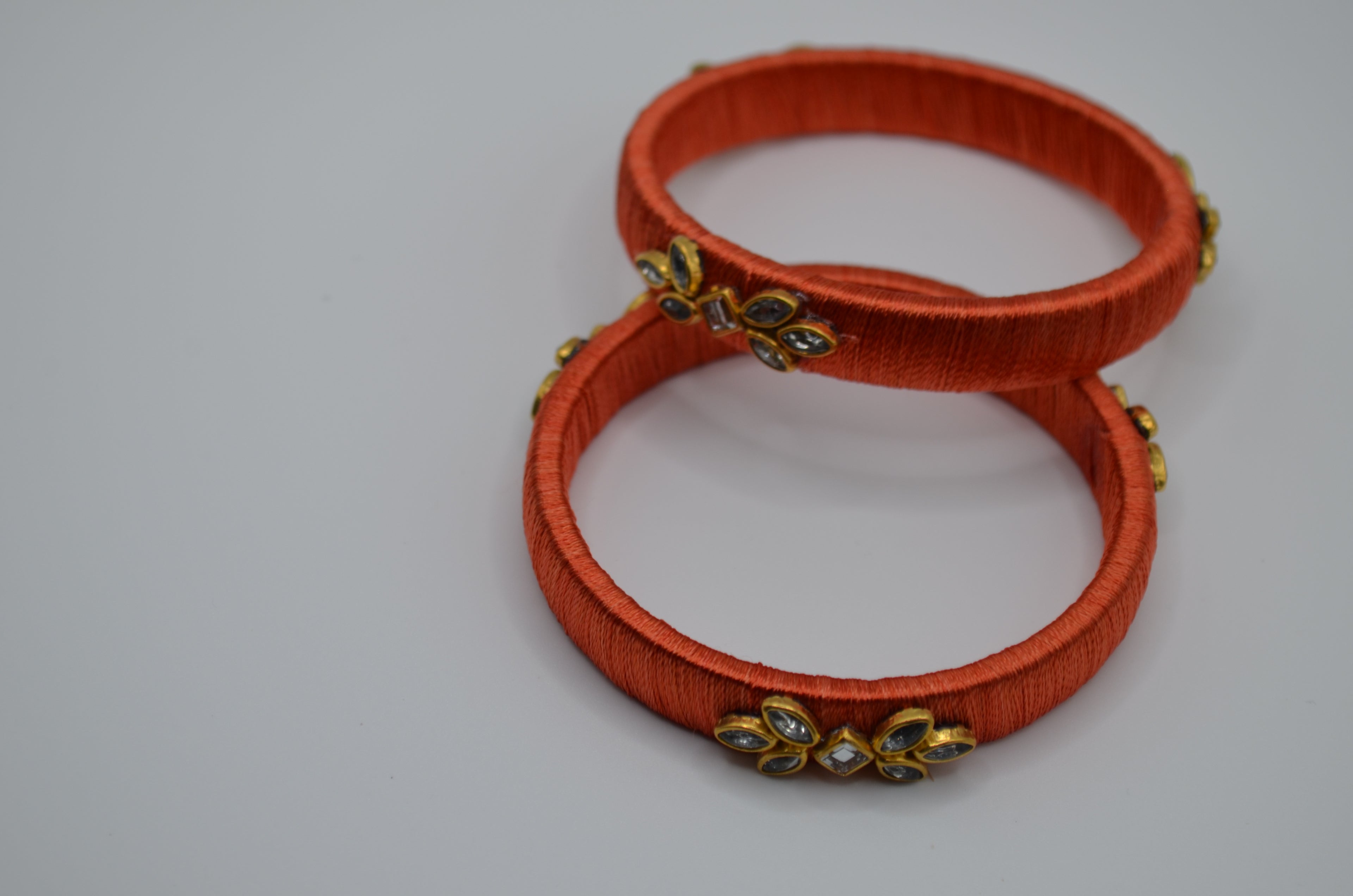 Sunset Glow Thread Bangles