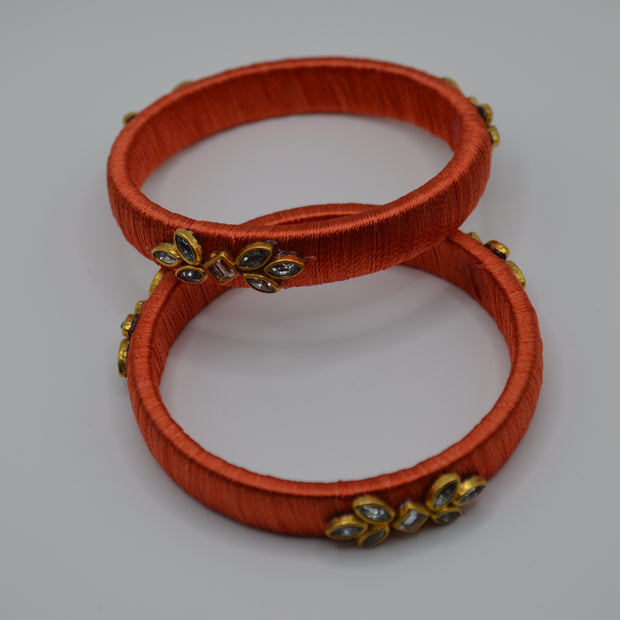 Sunset Glow Thread Bangles