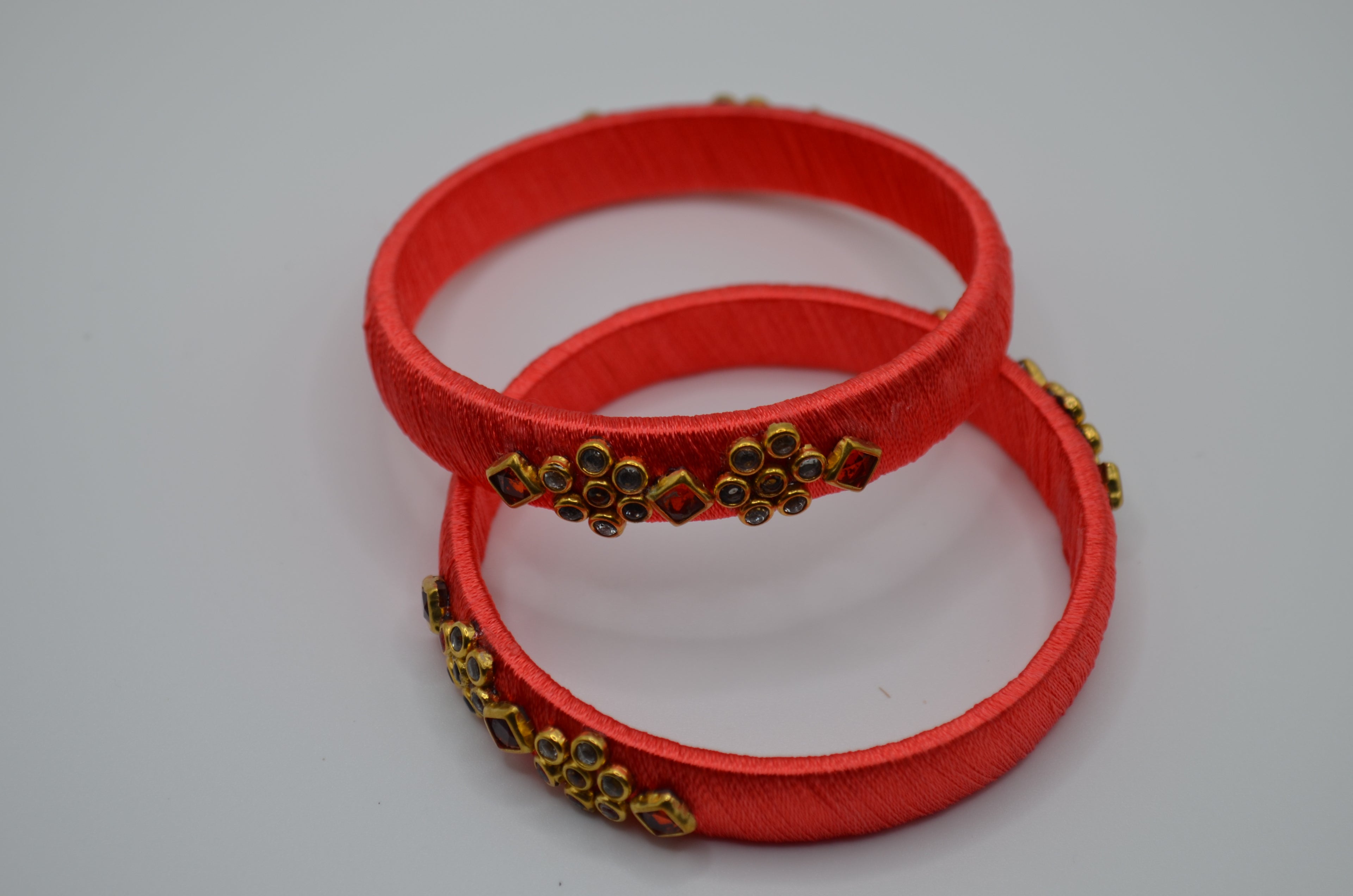 Sunset Glow Thread Bangles