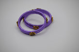 Royal Orchid Thread Bangles