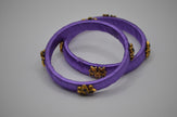 Royal Orchid Thread Bangles