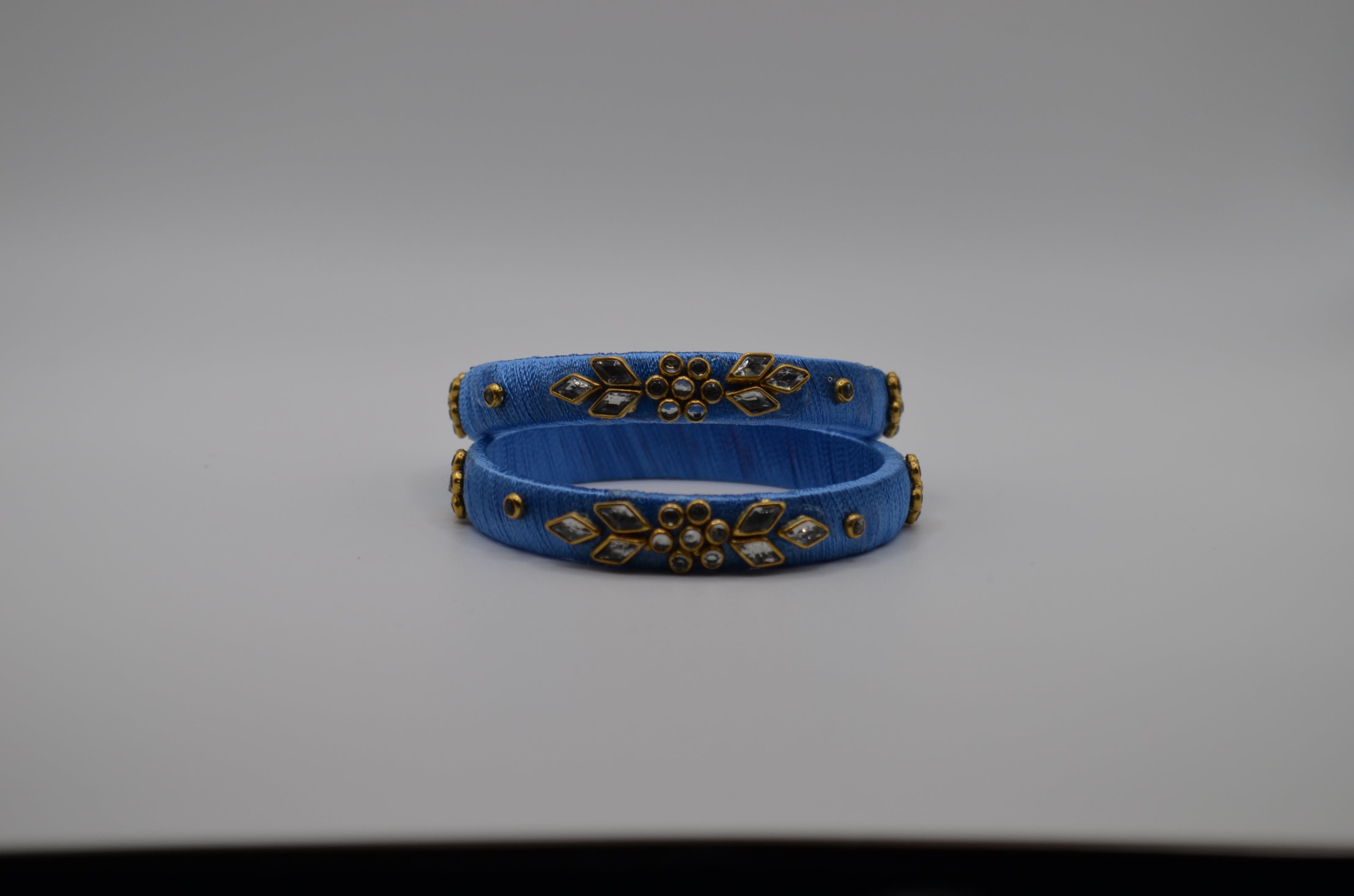 Skyline Sparkle Thread Bangles
