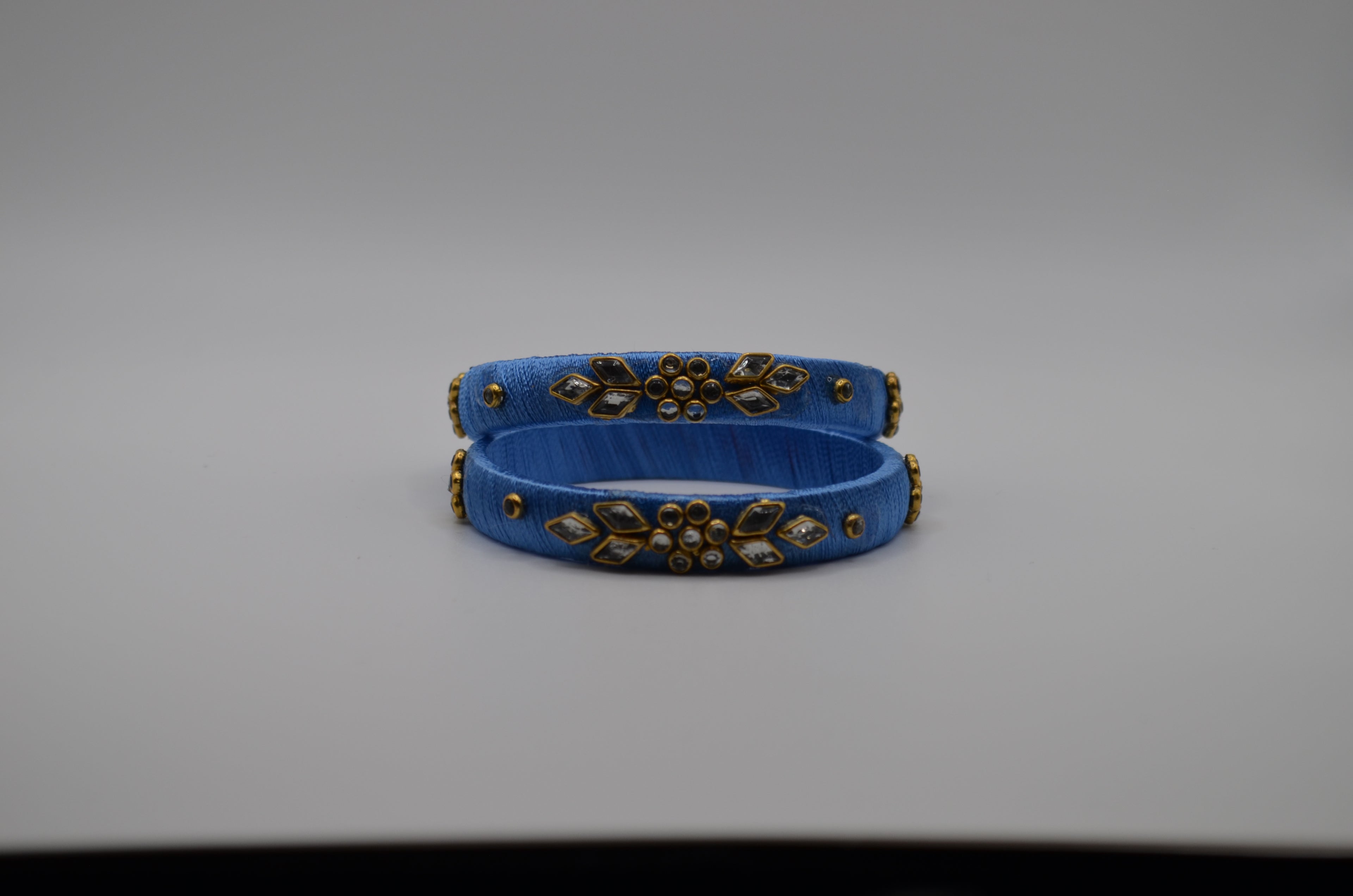 Skyline Sparkle Thread Bangles