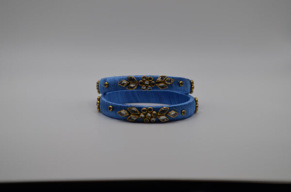 Skyline Sparkle Thread Bangles
