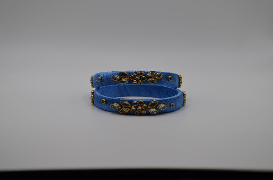 Skyline Sparkle Thread Bangles