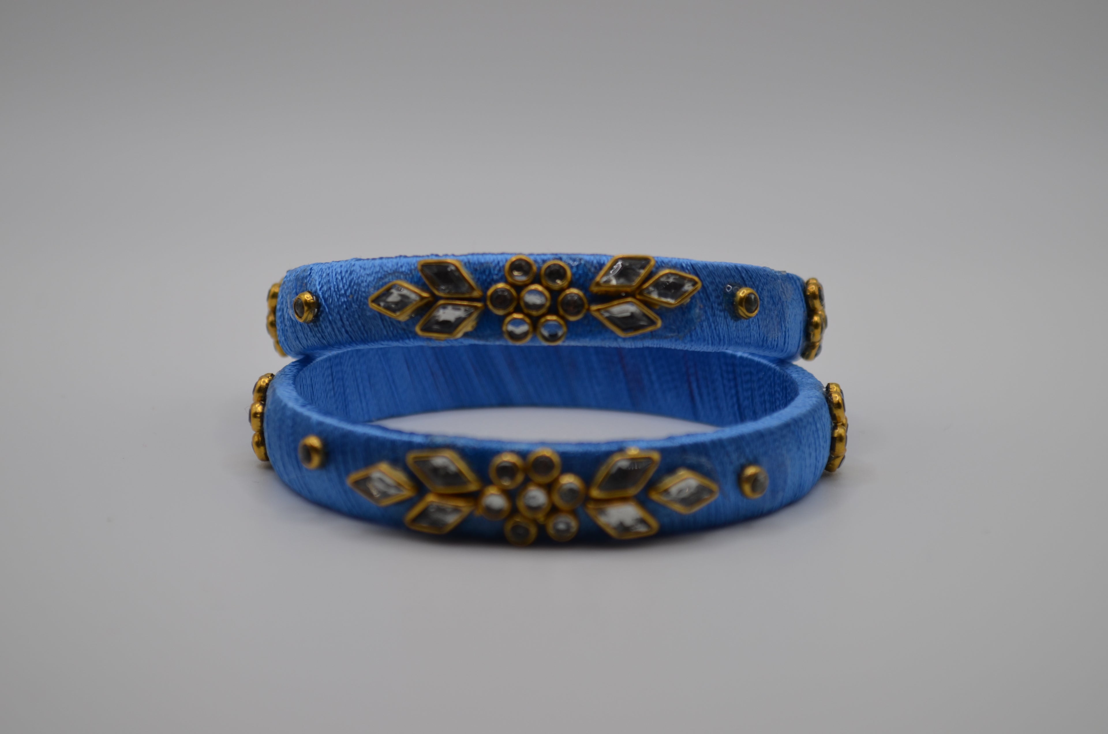 Skyline Sparkle Thread Bangles