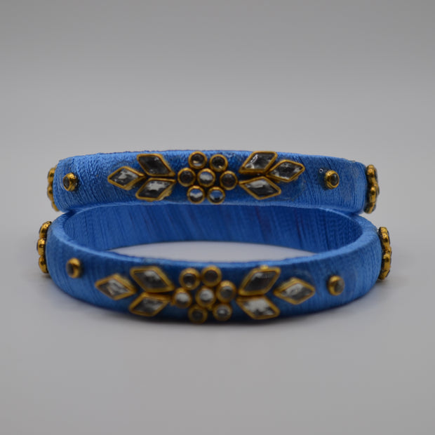 Skyline Sparkle Thread Bangles