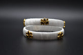 Pearl White Grace Bangles