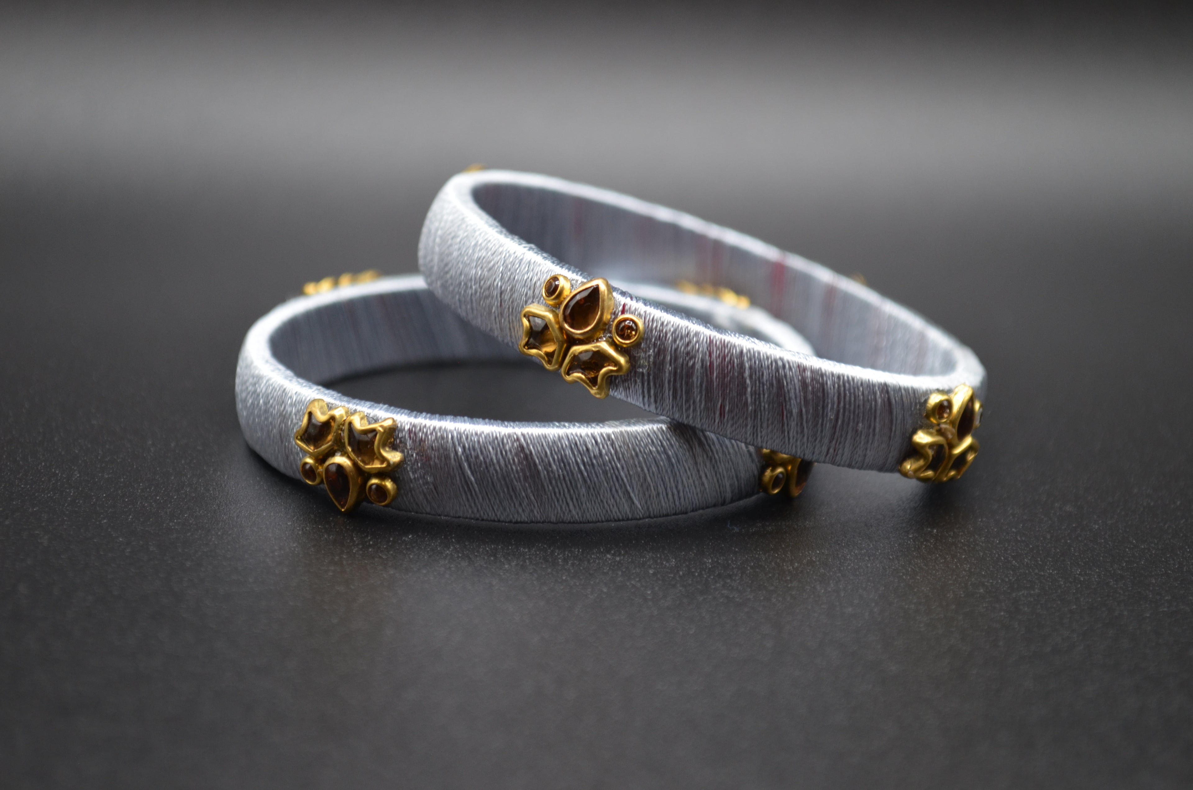 Pearl White Grace Bangles