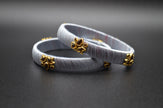 Pearl White Grace Bangles