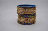 Royal Pearlstone Thread Bangle Set (Set of 4)