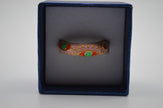 Sunset Aura Enamel Adjustable Ring