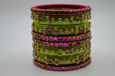 Royal Pearlstone Thread Bangle Set (Set of 4)
