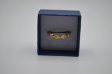 Pastel Luxe Enamel Stone Adjustable Ring