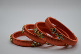 Majestic Aura Luxe Thread Bangle Set (Set of 4)