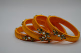 Majestic Aura Luxe Thread Bangle Set (Set of 4)
