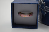 Blush Petal Enamel Adjustable Ring