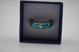 Aqua Luxe Dot Enamel Adjustable Ring