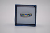 Ocean Gem Mosaic Enamel Ring