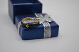 Midnight Charm Enamel Ring