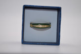Emerald Luxe Enamel Band Ring