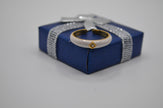 Lavender Orbit Enamel Band Ring