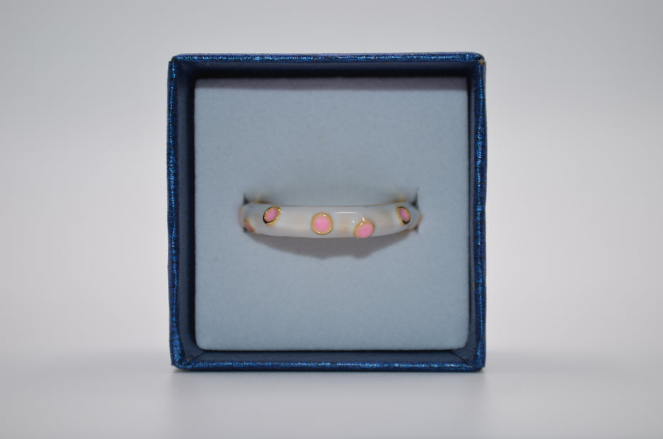 Lavender Luxe Galaxy Enamel Ring