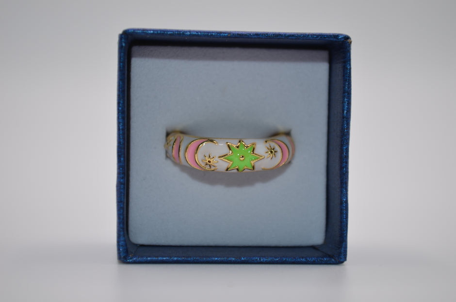 Celestial Dream Enamel Ring