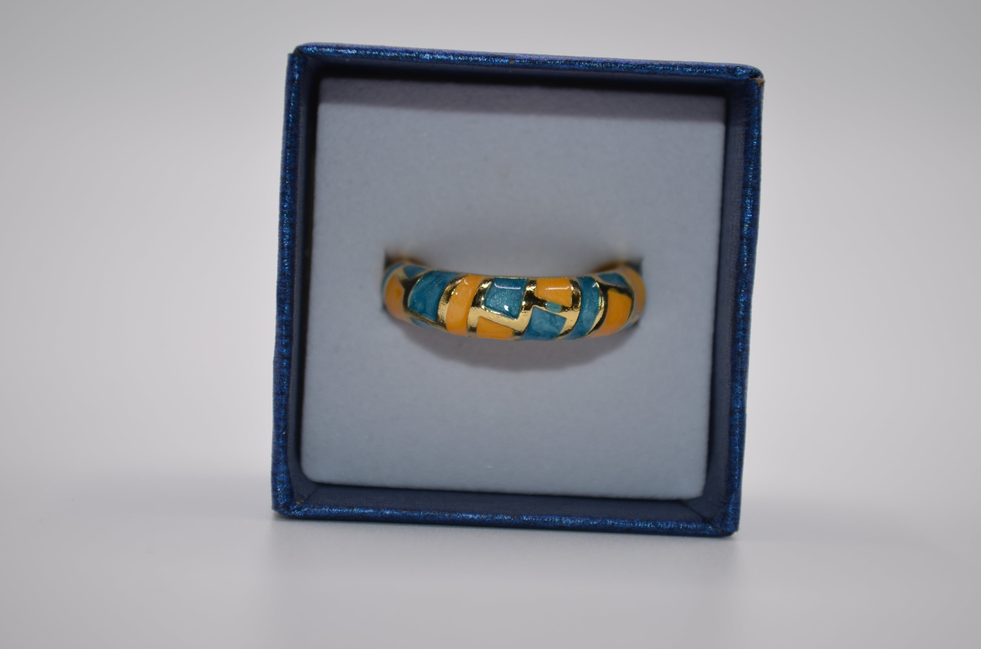 Mosaic Harmony Enamel Ring