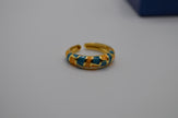 Mosaic Harmony Enamel Ring