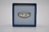 Pearl Mist Polka Enamel Ring