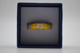 Sunny Daisy Enamel Ring