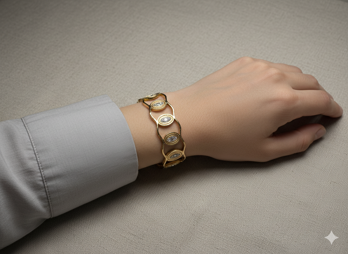 Royal Radiance Gold Bangle