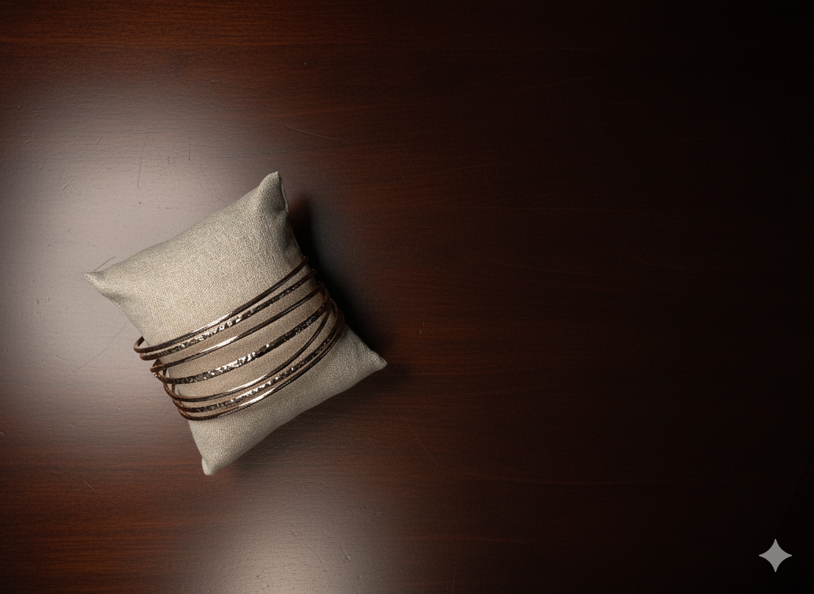 Bronze Gleam Minimalist kadha