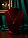 Red Apple Charm Necklace 🍎