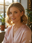 Amivie Bow Charm Necklace