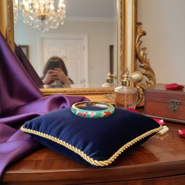 Royal Garden Enamel Bangle