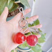 Sparkling Cherry Keychain